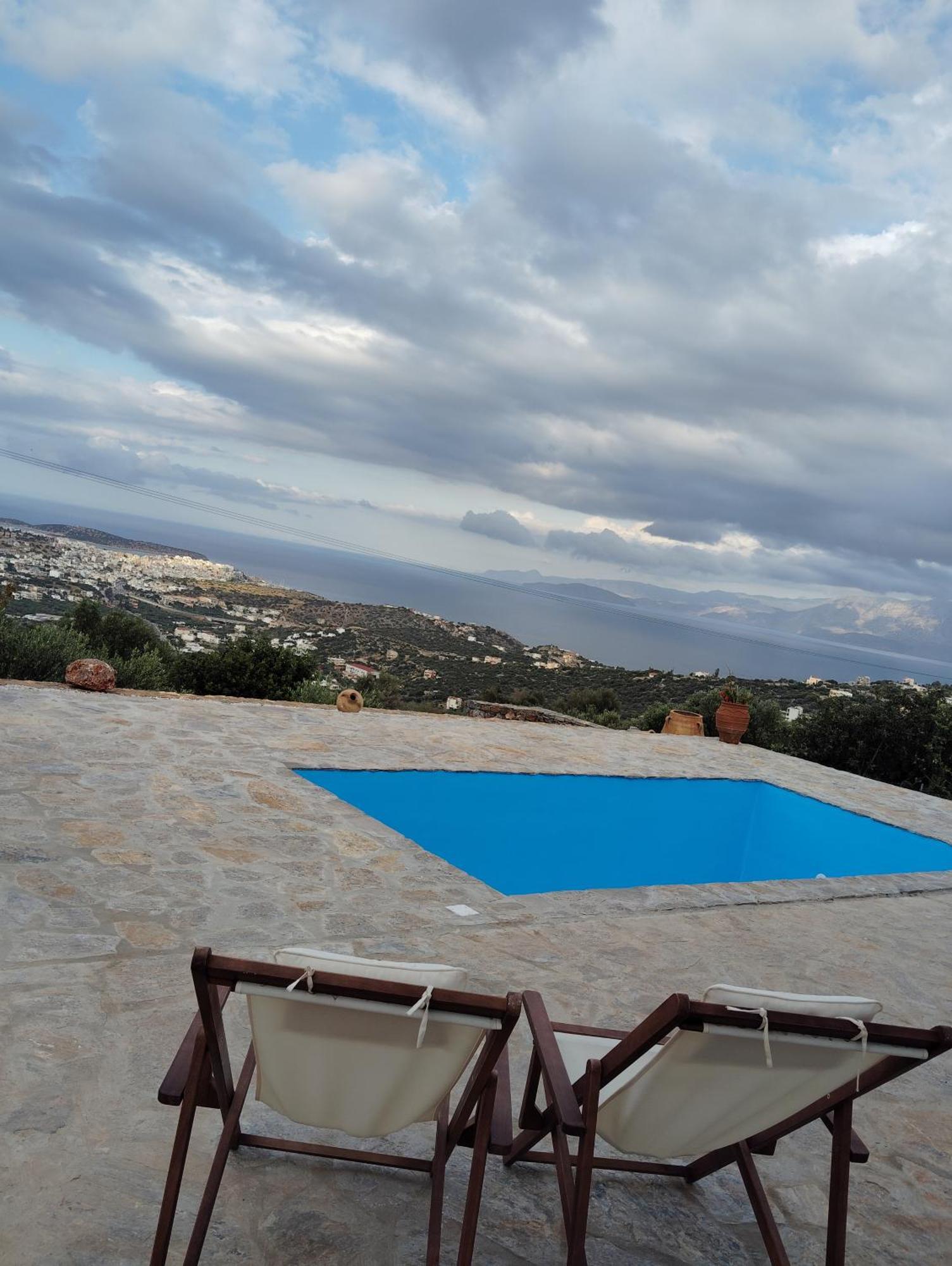 Althea Villa By Breathtaking View Ágios Nikolaos Exterior foto